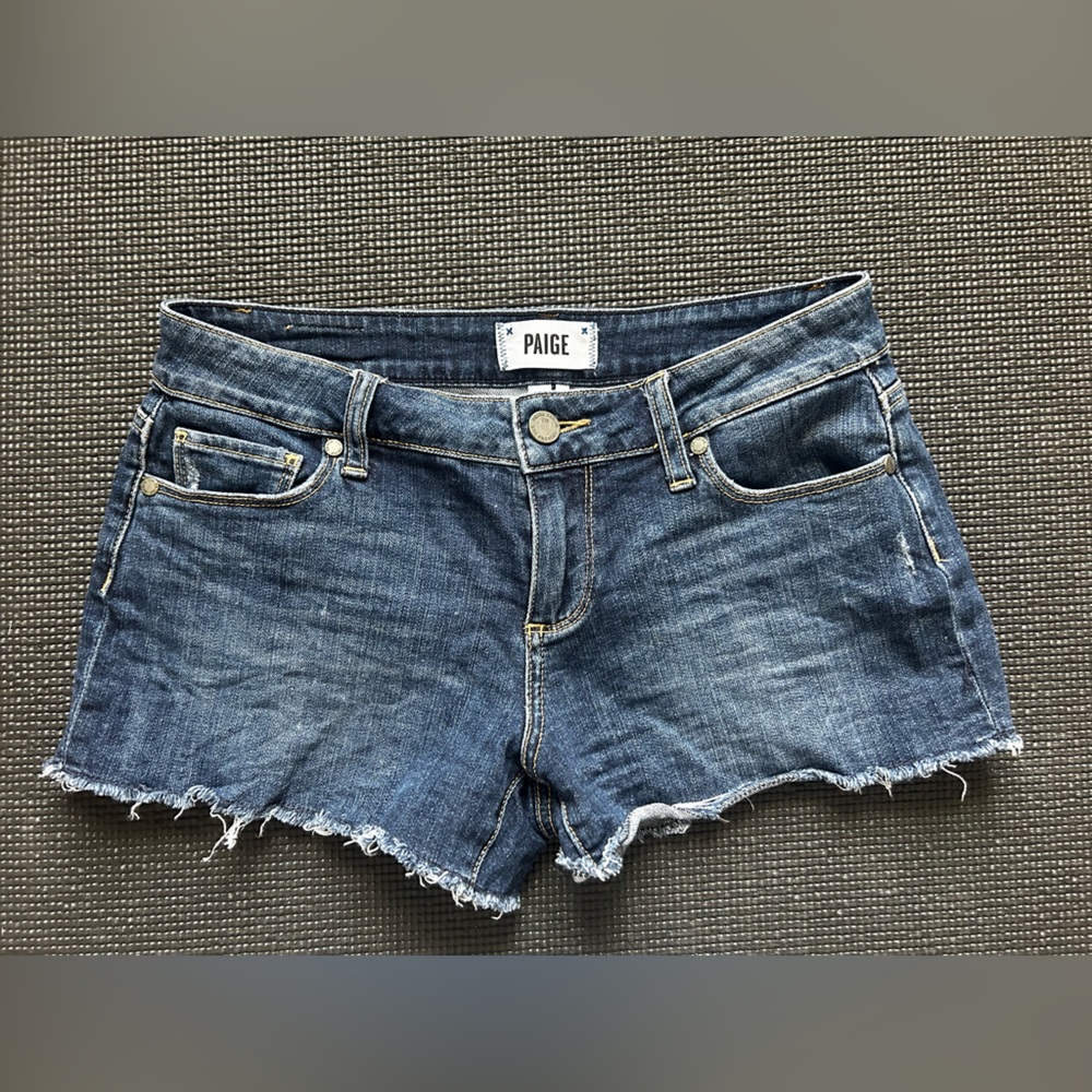 PAIGE Denim Shorts